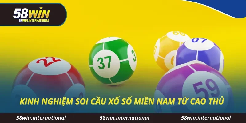 Kinh nghiệm soi cầu xổ số miền nam từ cao thủ