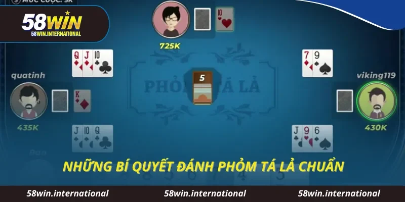 Những bí quyết đánh phỏm tá lả chuẩn